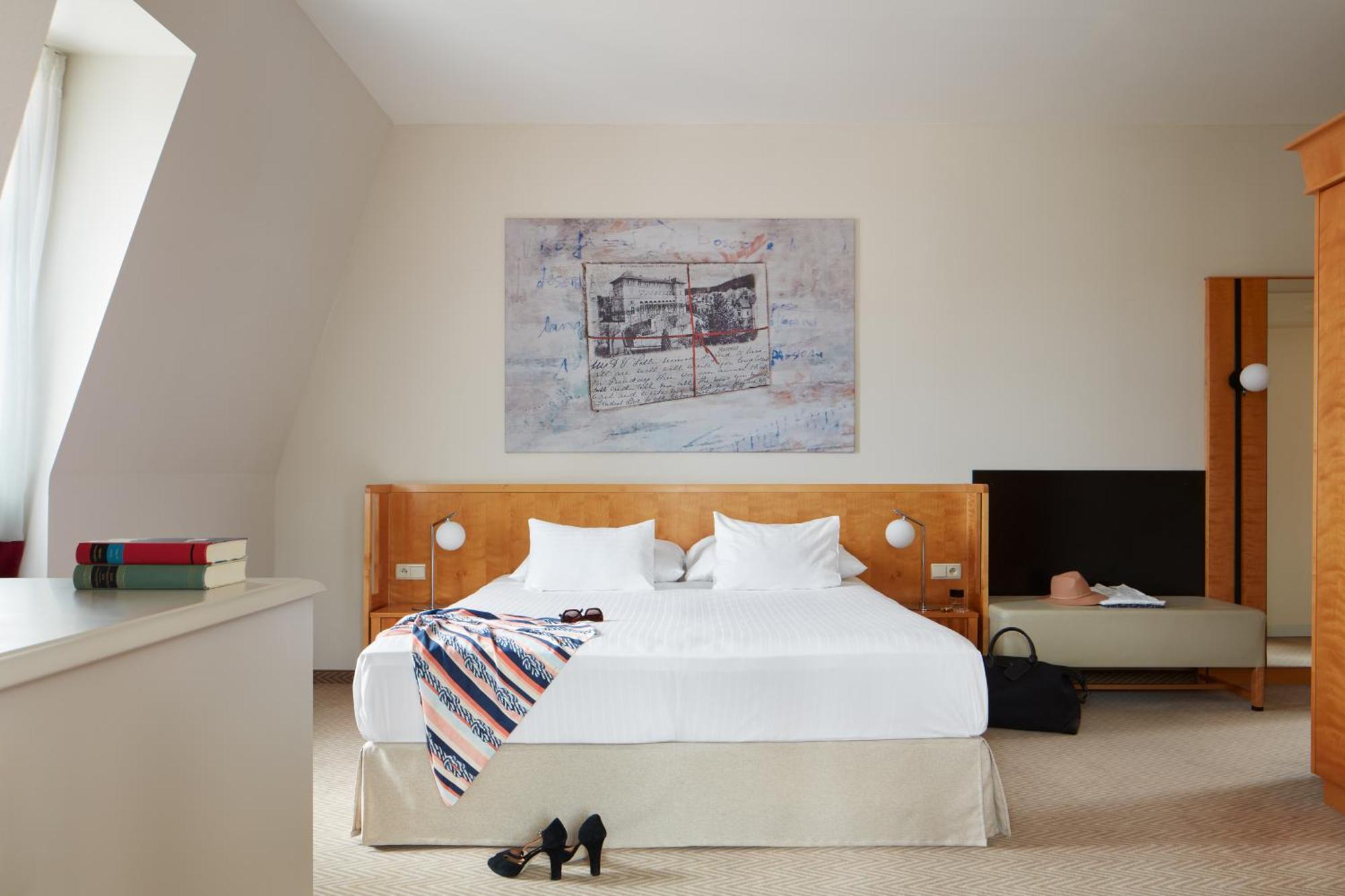 Falkensteiner Spa Resort Mariánské Lázně Habitación foto A room at the Hotel Axelmannstein